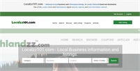 Localzz101.com  - National to local business and information listings. 